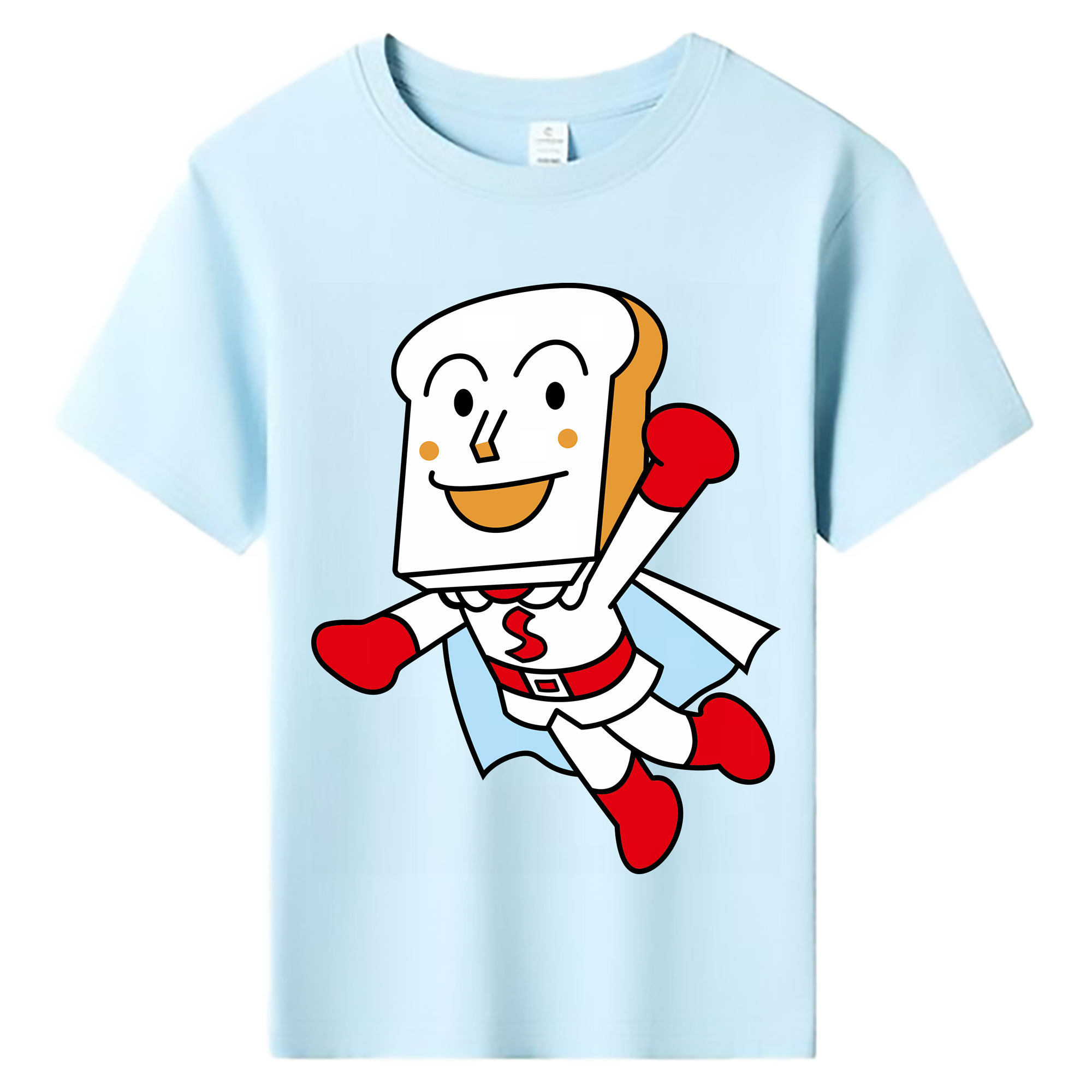 （画像用） アンパンマン Anpanman 綿100％キッズTシャツ（フロントプリント）